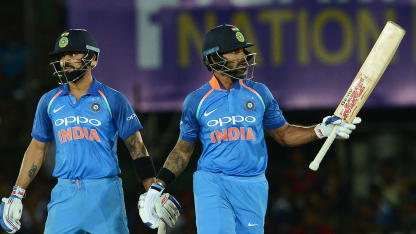 Kohli, Dhawan inch towards top 10, new highs for Zazai and Munsey
