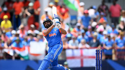 ‘MASSIVE!’: Watch Rohit Sharma’s monster 100m six | AUS v IND | T20WC 2024