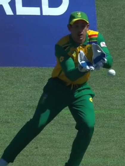 Michael Levitt - Wicket - Netherlands vs South Africa